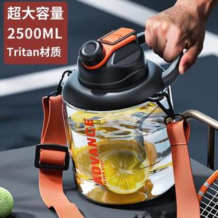 大肚太空杯子 超大容量水杯男生耐高温运动水壶瓶特大号吨吨桶夏季