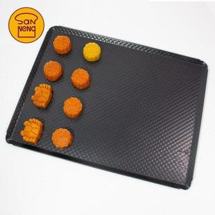 40CM长方形家用烤盘SN1313铝合金波纹不沾SN1314 三能烘焙器具30