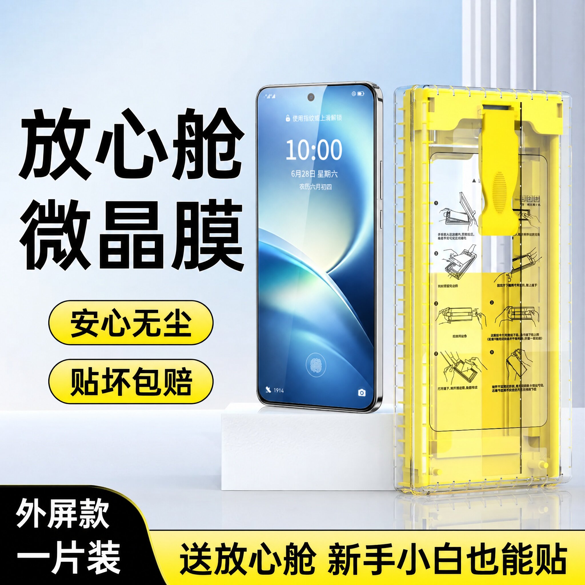 无尘秒贴精准定位贴坏包赔