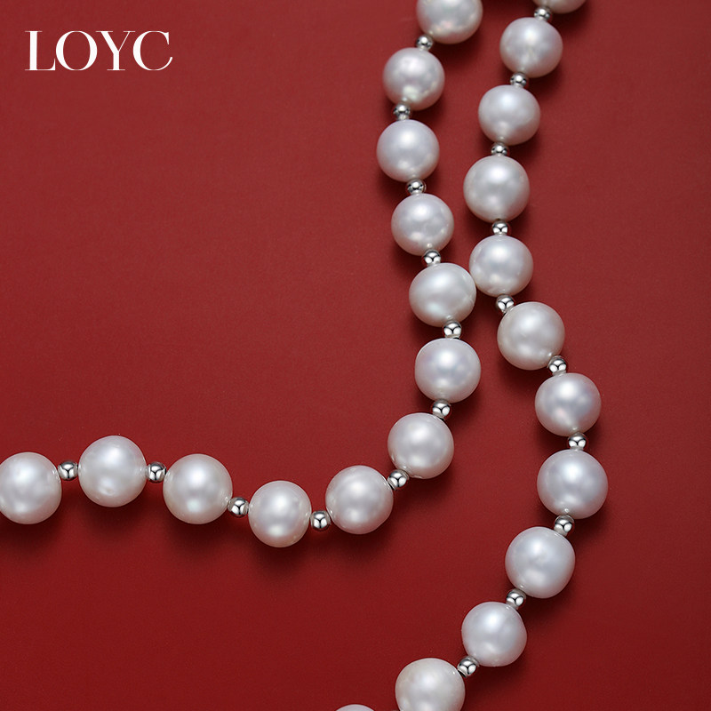 LOYC唯爱珍珠项链气质优雅锁骨链女生时尚百搭小众设计颈链高级感