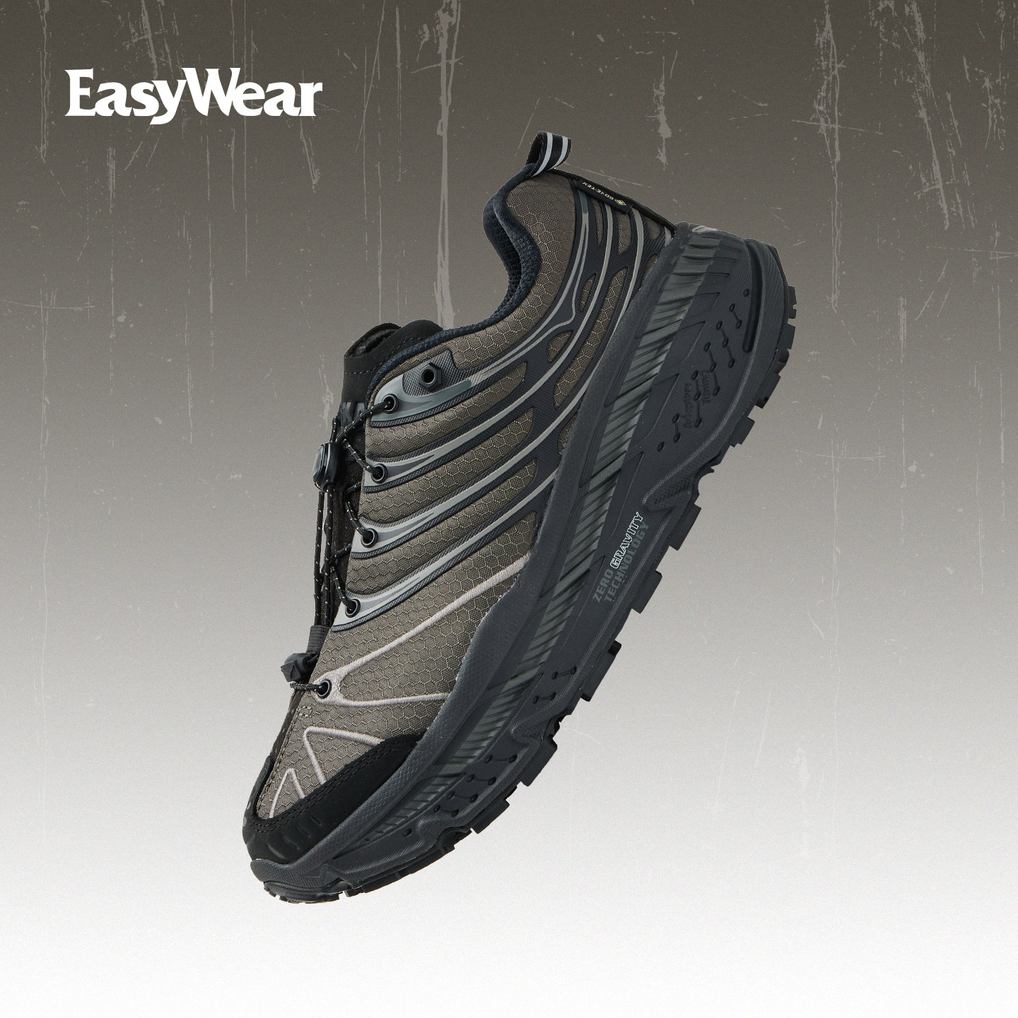 Hoka one one X Haven 联名灰黑山系户外简约男女跑鞋1172430