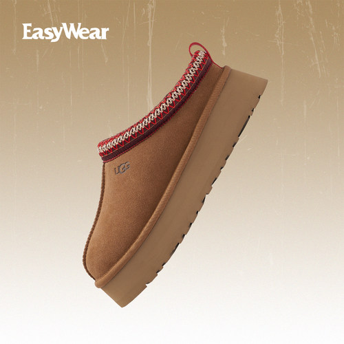 UGGTAZZ2秋冬栗色保暖雪地靴