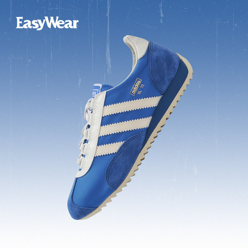 AdidasSL蓝白百搭低帮休闲板鞋
