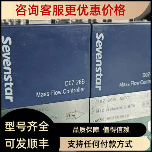 D07-26B对标D07-7北京七星华创气体流量计300sccm接头齐全