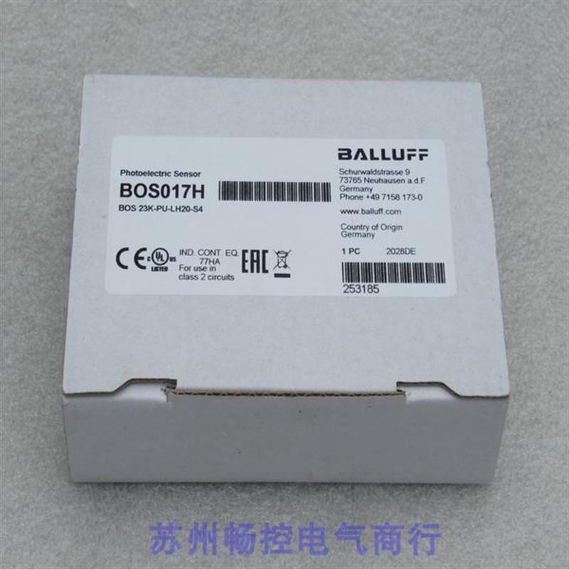 议价巴鲁夫BALLUFF传器 BOS 23K-PU-LH20-S4 BOS017H