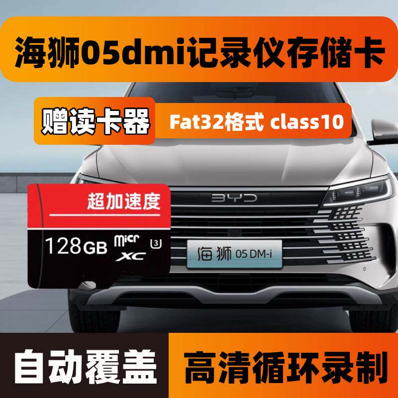 海狮05dmi行车记录仪专用内存卡class10高速车载用品存储TF卡sd卡图片
