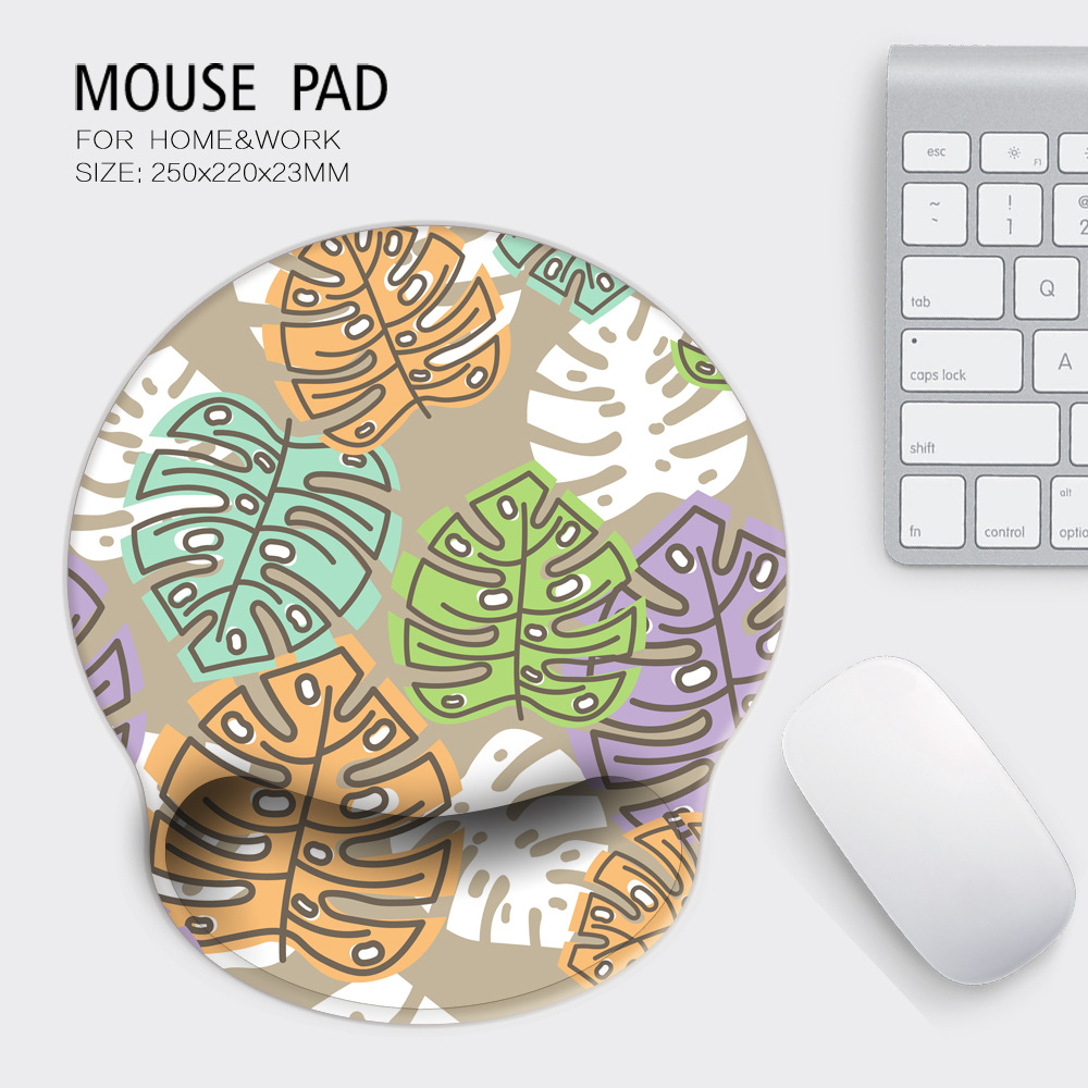 INS小清新简约办公护腕鼠标垫硅胶鼠标垫滑鼠垫mousepad
