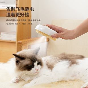 宠物猫狗精华喷雾毛刷猫咪狗狗电动充电毛梳去浮毛除毛梳