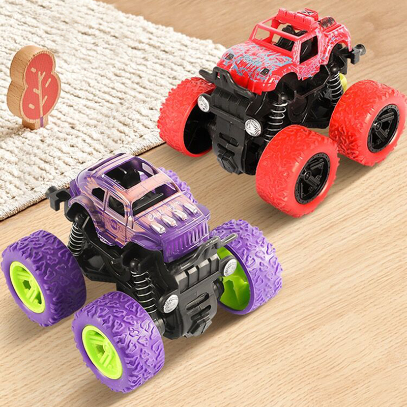 儿童惯性四驱车耐摔回力小汽车