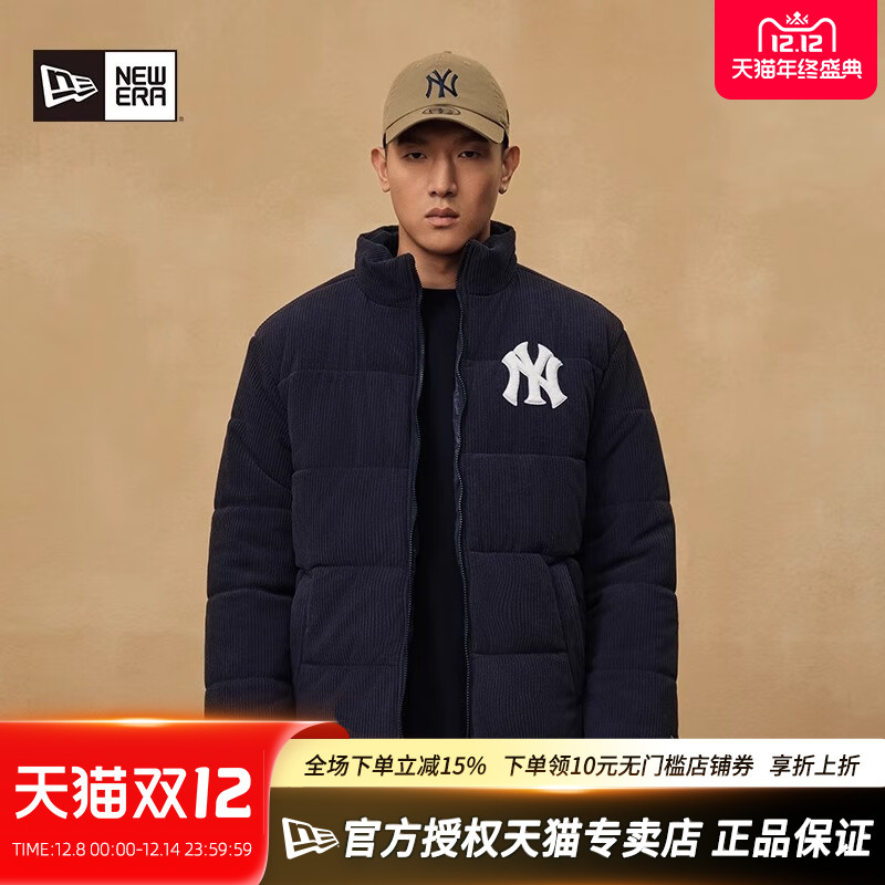 NewEra纽亦华MLB灯芯绒棉服外套