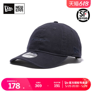 Era官方正品 New 纽亦华男女经典 刺绣920软顶可调节弯檐遮阳棒球帽