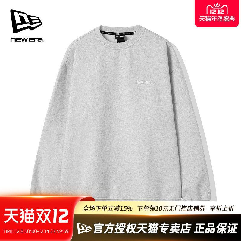 NewEra刺绣LOGO长袖套头衫