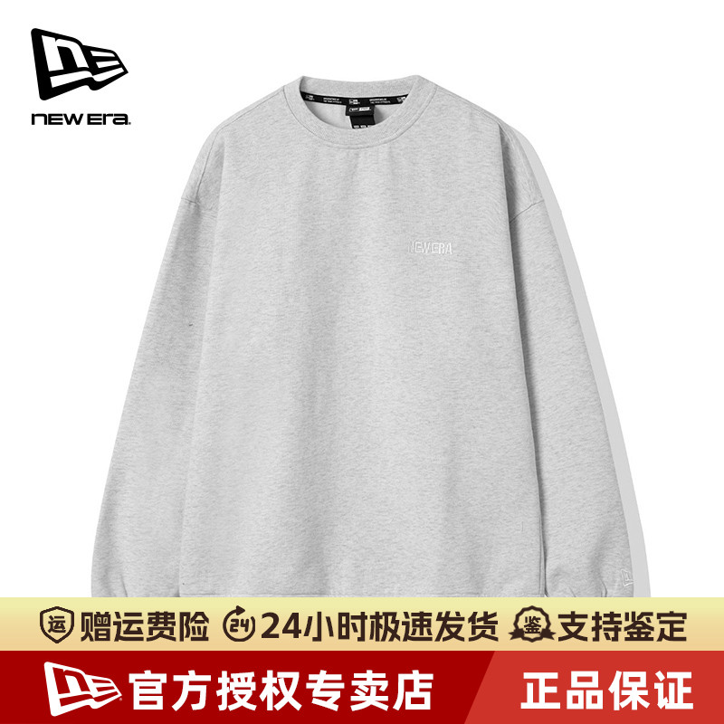 NewEra刺绣LOGO长袖套头衫