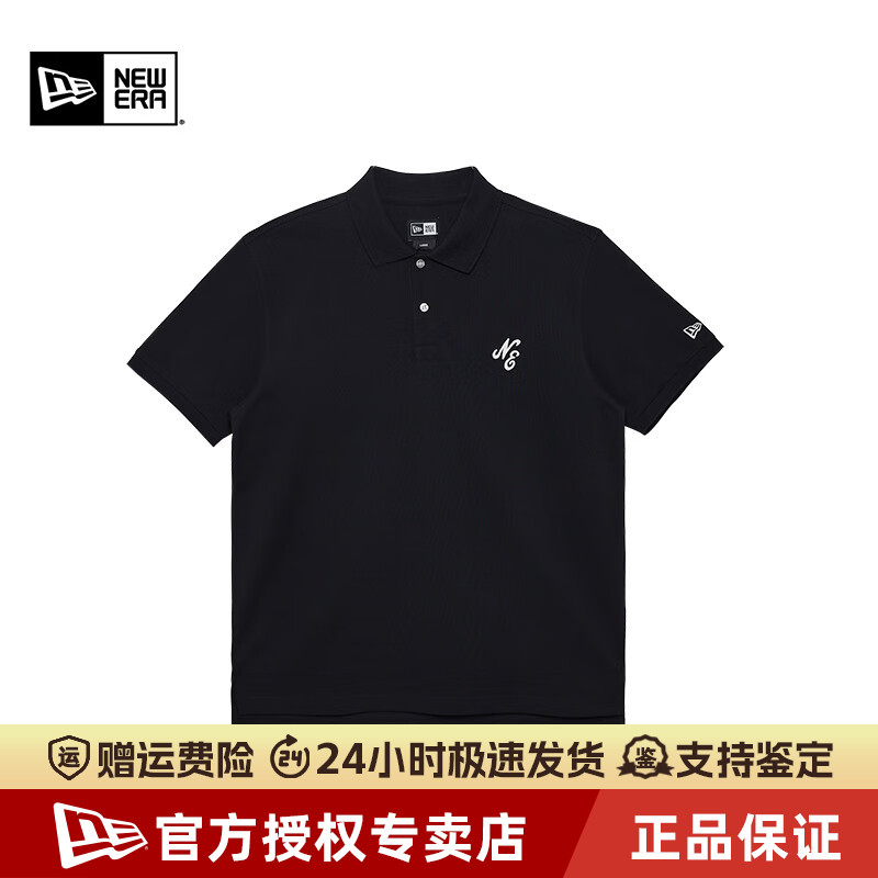 NewEra男女刺绣透气短袖POLO衫