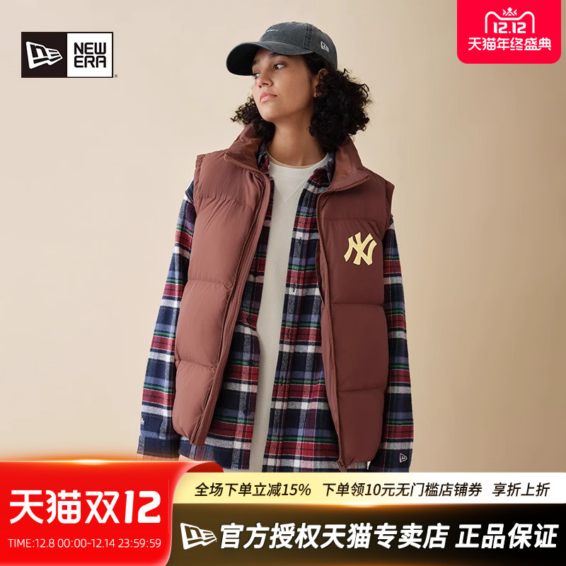 NewEra纽亦华MLB厚羽绒马甲背心