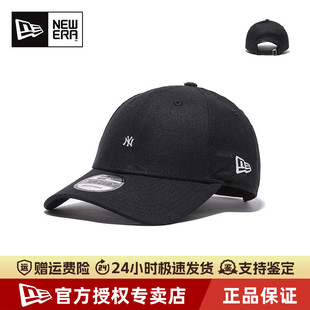 New 纽亦华春夏MLB潮流刺绣亚麻940硬顶弯檐棒球帽 Era官授正品