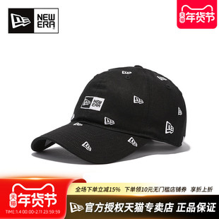 New Era官方授权正品纽亦华男女老花满印刺绣MLB潮流CC软顶棒球帽