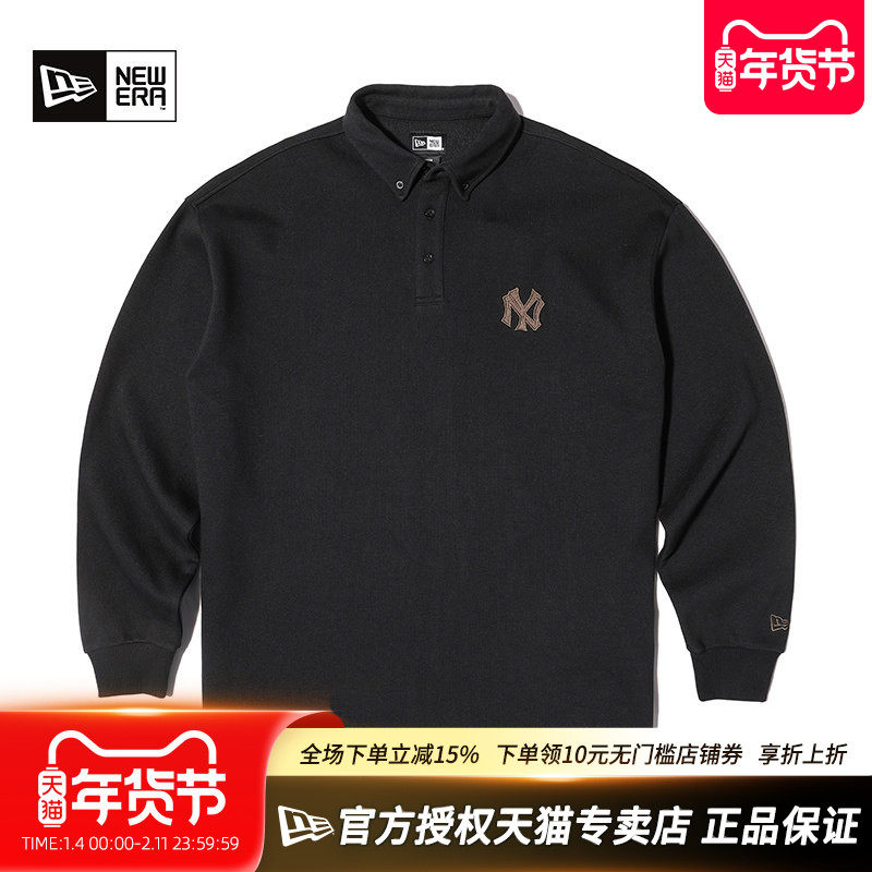 New Era纽亦华MLB男女款透气翻领休闲运动长袖POLO套头衫14187396,运动服/休闲服装,运动卫衣/套头衫,淘宝优惠券,粉丝福利购,淘宝优惠卷