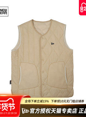 NewEra纽亦华秋冬男女款夹棉保暖潮流休闲无袖马甲背心13338542