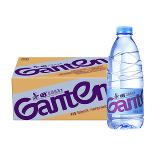景田饮用纯净水360ml 24瓶整箱批小瓶水非矿泉水健康饮用水 560ml