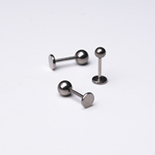 钛合金耳钉基础圆球耳骨钉植入级防过敏养耳洞内螺纹耳蜗钉16G18G