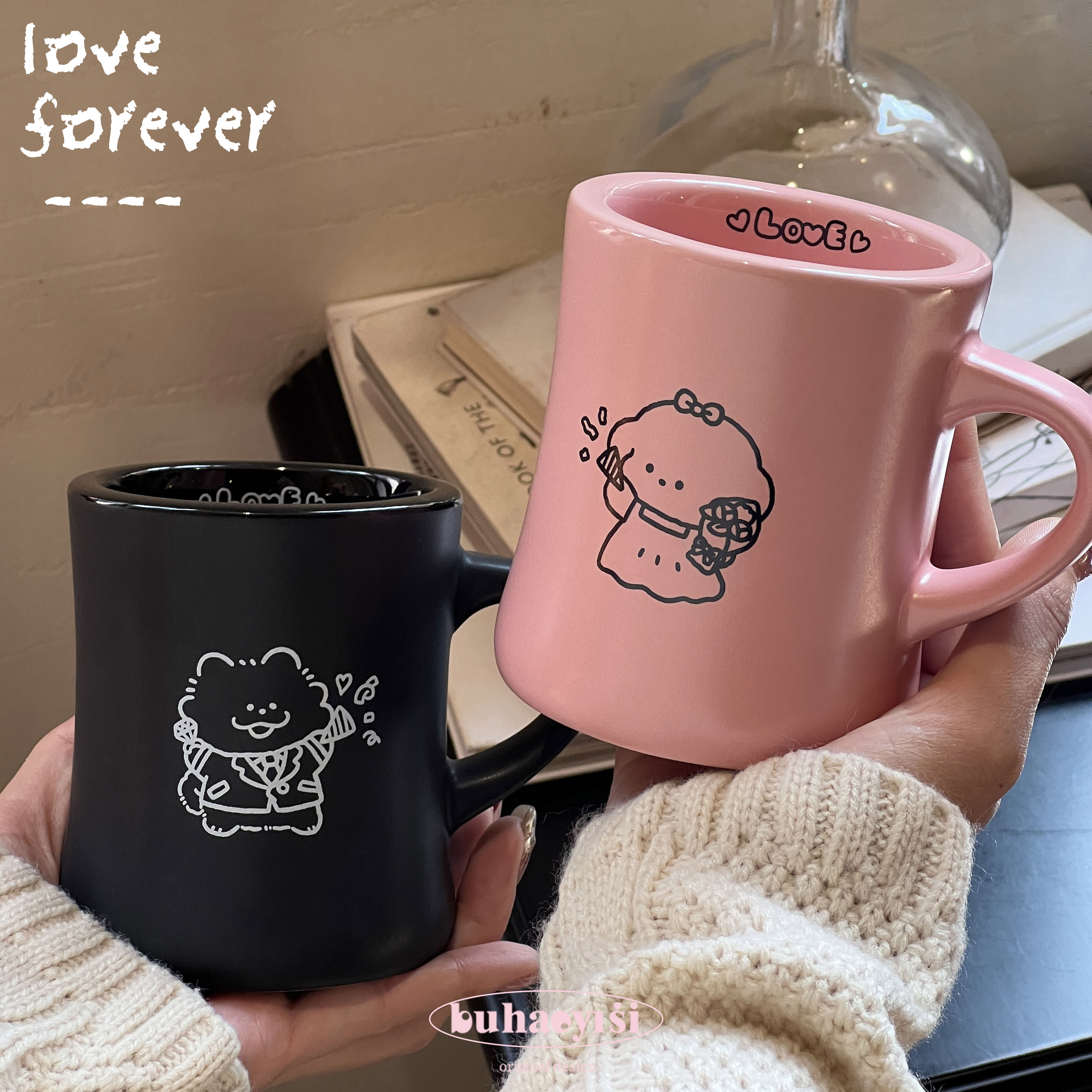 【情人节礼物】可爱婚纱小狗杯子