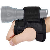 潜水手电筒腕部安装 备潜水通用带 手套潜水灯固定器带可调节潜水装