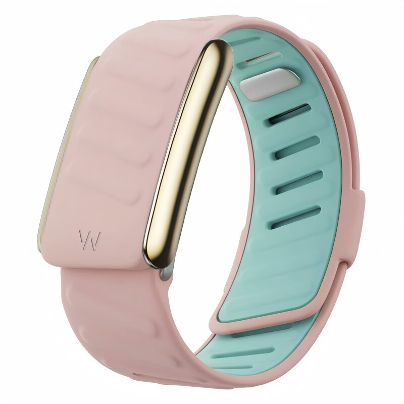满钻适用Whoop 5.0/MG同款双色硅胶手环表带Band运动防水替换腕带