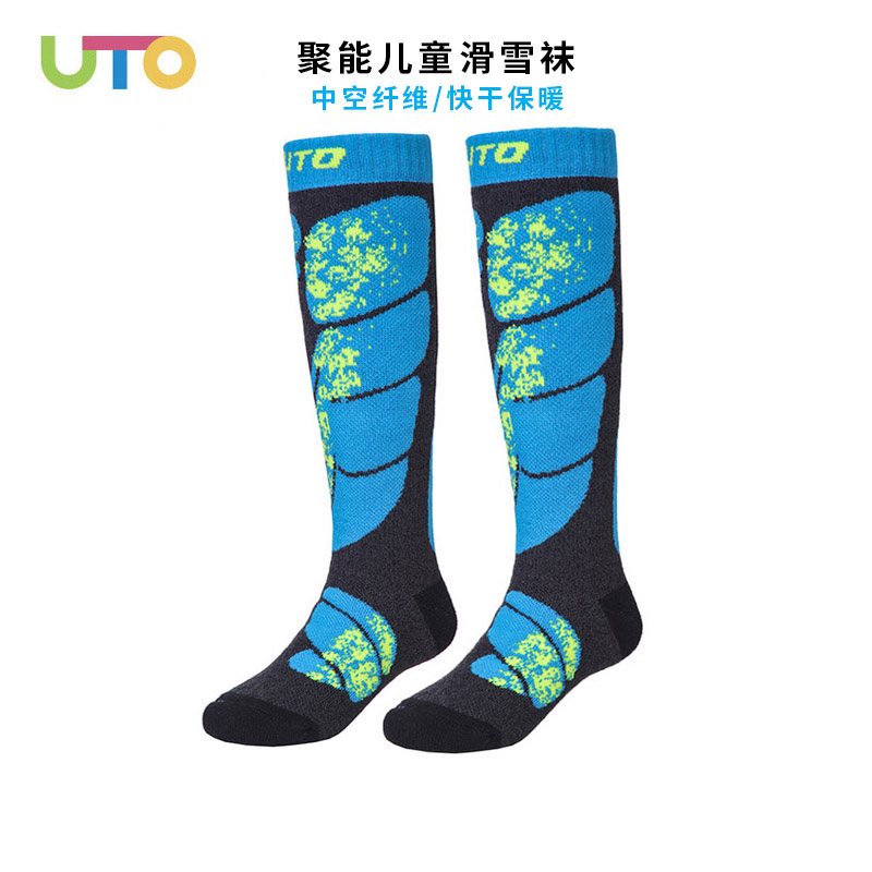 UTO悠途儿童滑雪袜加厚保暖透气