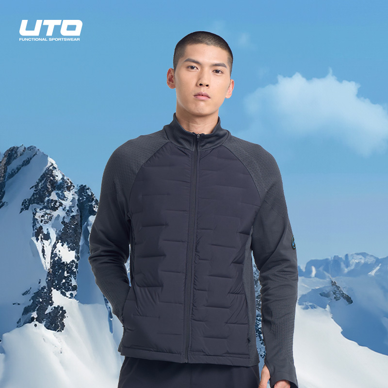 UTO运动羽绒服保暖防泼水