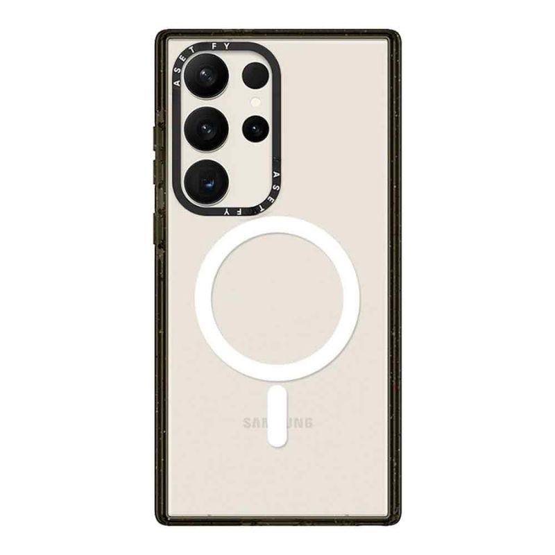纯色素材S26Ultra手机壳磁吸magsafe亚克力防摔保护套适用于三星Galaxy S25ultra/S25/S24创意个性ins风