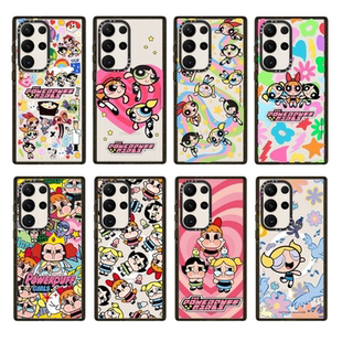 飞天小女警手机壳磁吸magsafe亚克力防摔保护套适用于三星Galaxy S25ultra/S25/S24/S23可爱个性创意潮酷