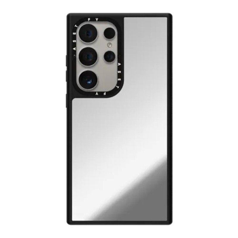 纯色素材手机壳磁吸magsafe镜面防摔保护套适用于三星Galaxy S25ultra/S25/S24/S23ultra创意个性ins风