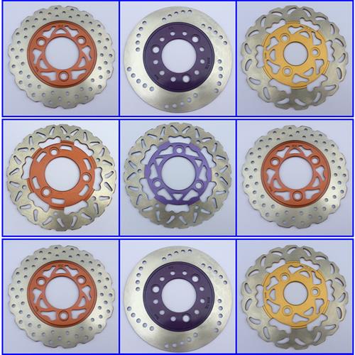 电动车碟刹盘摩托车刹车片前碟刹盘后刹车盘改装龟车刹车盘摩擦片