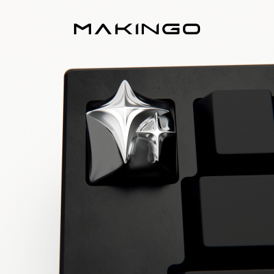 Makingo宇宙纪元星星键帽个性键帽客制化金属键帽单个原创Esc键