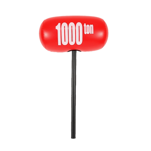 文明搞笑接亲充气千吨锤狼牙棒大锤子新娘伴娘团拍照互动惩罚道具