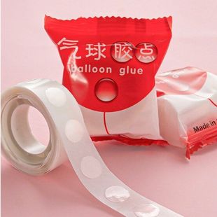 饰场景布置粘气球硅胶点贴双面胶婚庆用品 气球胶点结婚房生日装