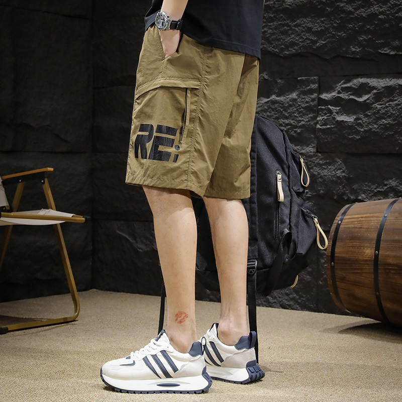 冰丝工装男宽松户外大码夏季男士薄款运动五分裤休闲中裤,男装,短裤,淘宝优惠券,粉丝福利购,淘宝优惠卷