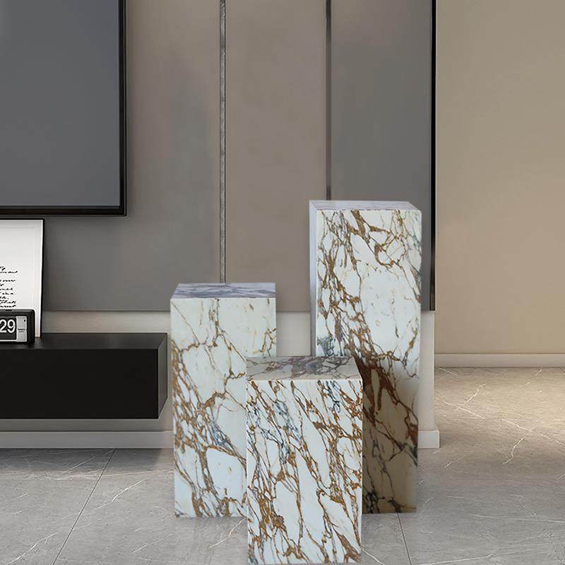 北欧风天然大理石大花白立柱底座客厅玄关酒店展示台雕塑装饰摆件,家居饰品,落地摆件,淘宝优惠券,粉丝福利购,淘宝优惠卷