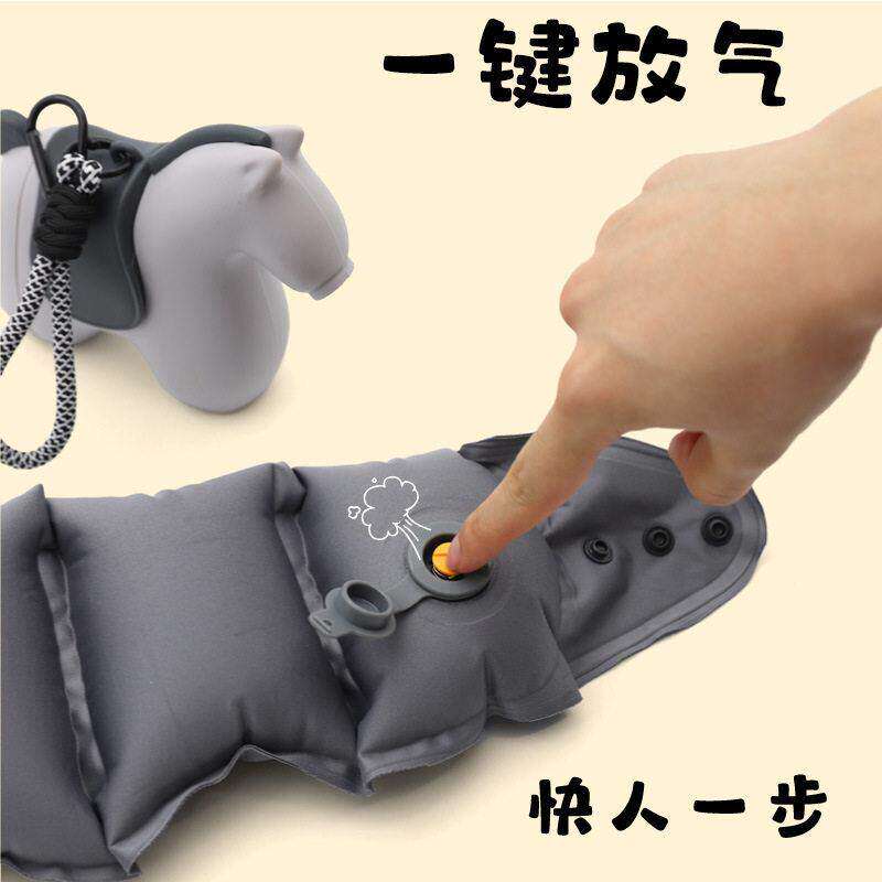 【雷哥来了】小马挂件U型枕充气护颈枕便携飞机脖枕可爱卡通