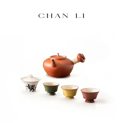 不拘一格丨高端紫砂茶具套装 × 「紫砂壶+干泡席+ 盖碗+公道杯」