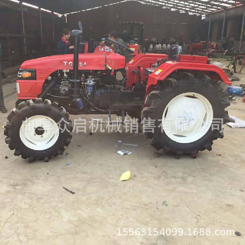 404四缸四驱田园管理拖拉机 40马力果树管理四轮拖拉机