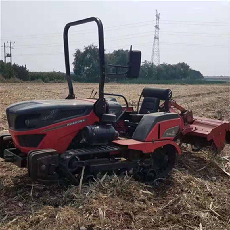 耕地犁地农用50马力履带式拖拉机 低油耗 农用田园管理机