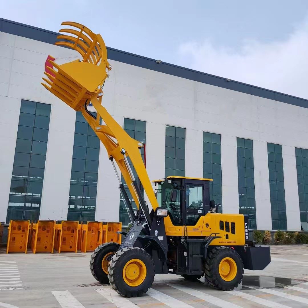 供应土石工程用装载机 养殖农用矮脚虎 标准30型鲁宇小铲车