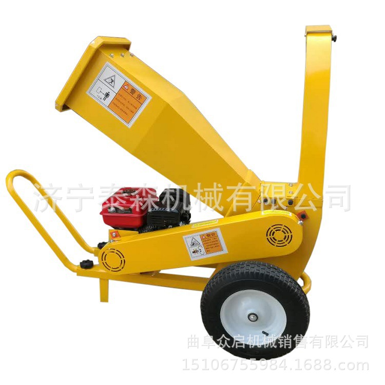 树皮木头粉碎机 山楂树核桃树树枝粉碎机 葡萄枝条碎枝机