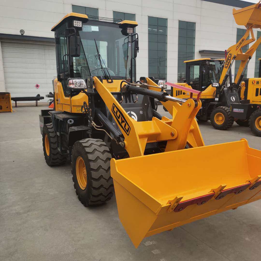 全新鲁宇小型农用推土机 鲁工930型矮脚虎装载机 工地用小铲车