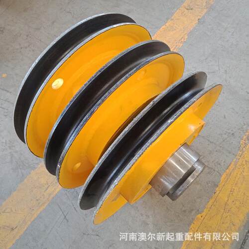 厂家供应16t/20t轧制滑轮起重机吊钩滑轮单双梁行车滑轮组