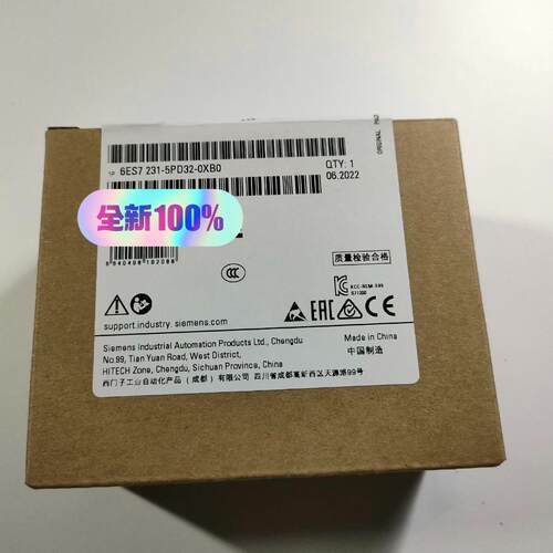 6ES7231-5PD32-0XB0 S71200 PLC工控模拟量扩展模块议价维修