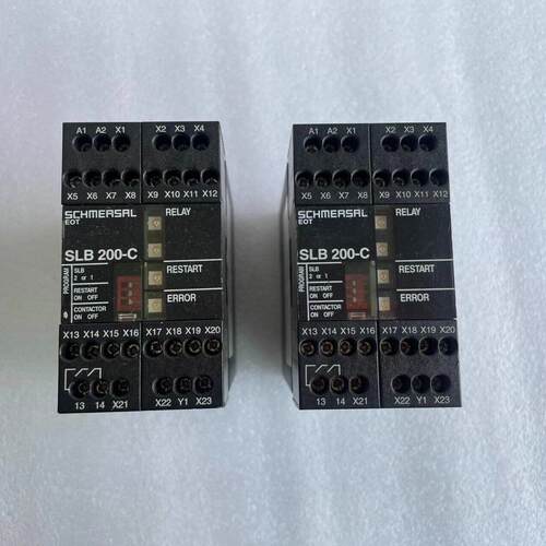 SLB200-C04-1R 安全继电器 24V SCHMERSAL施迈赛议价维修