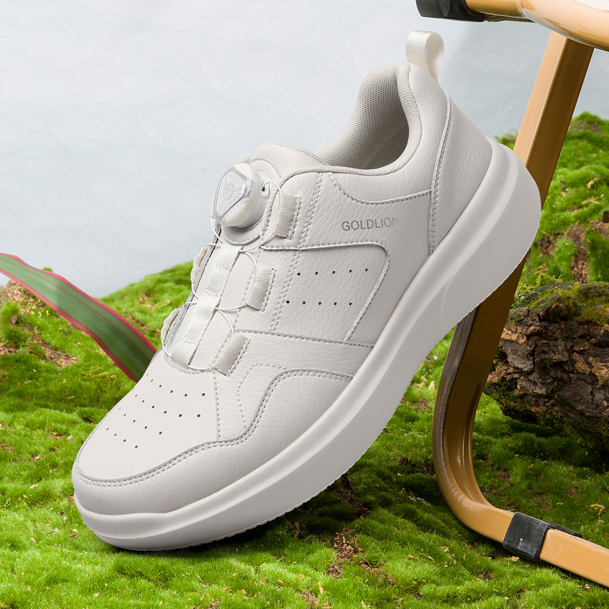 金利来男鞋运动小白鞋